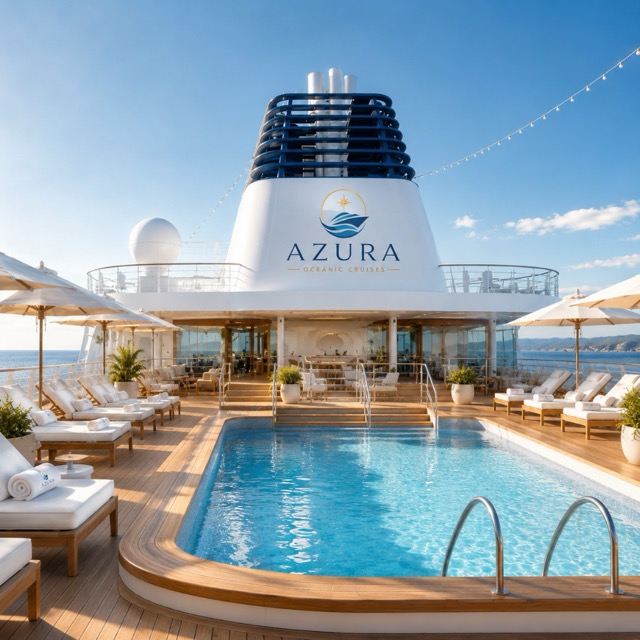 Azura pool deck
