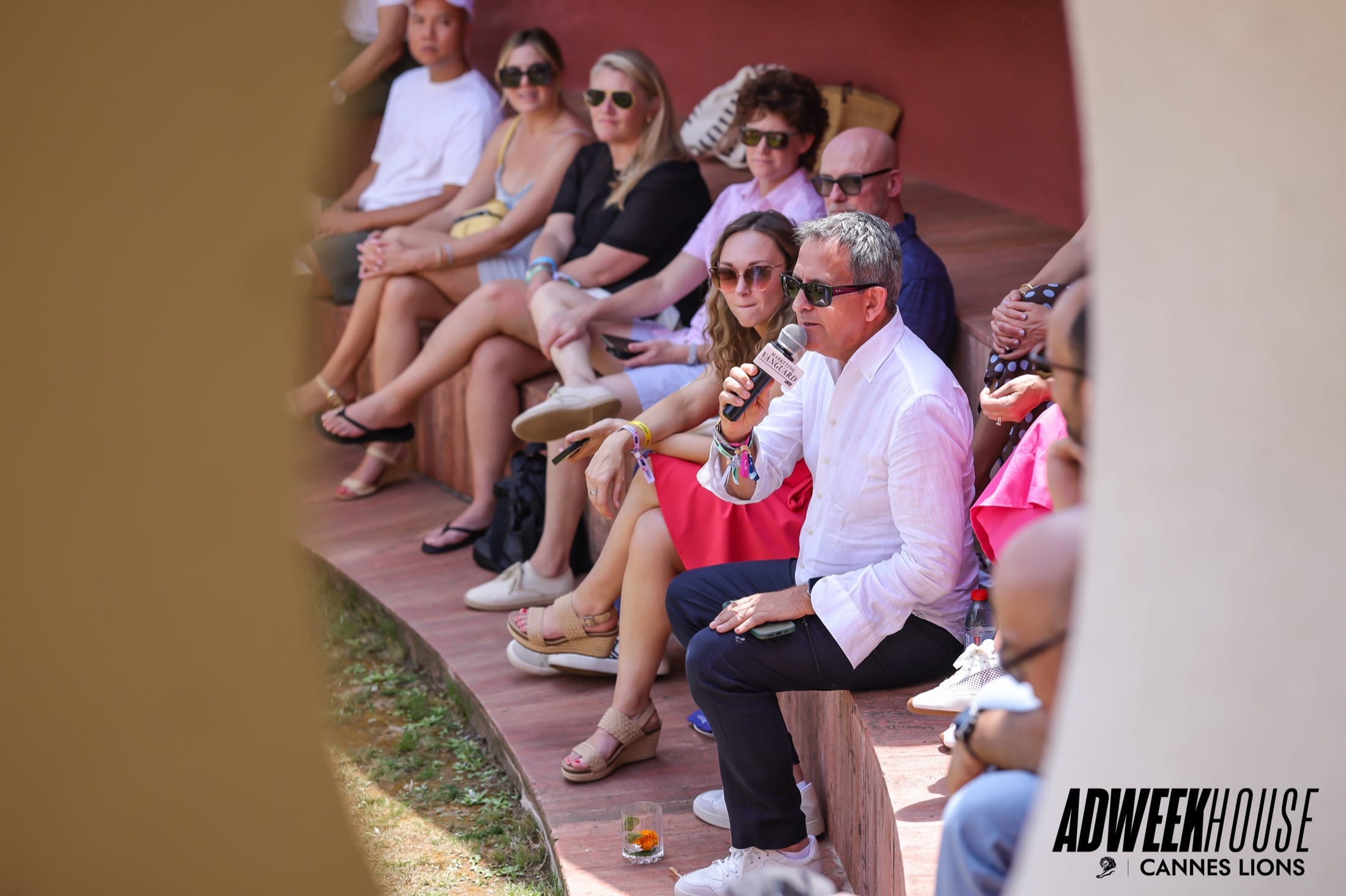 Audience speaker at ADWEEK House at Cannes Lions