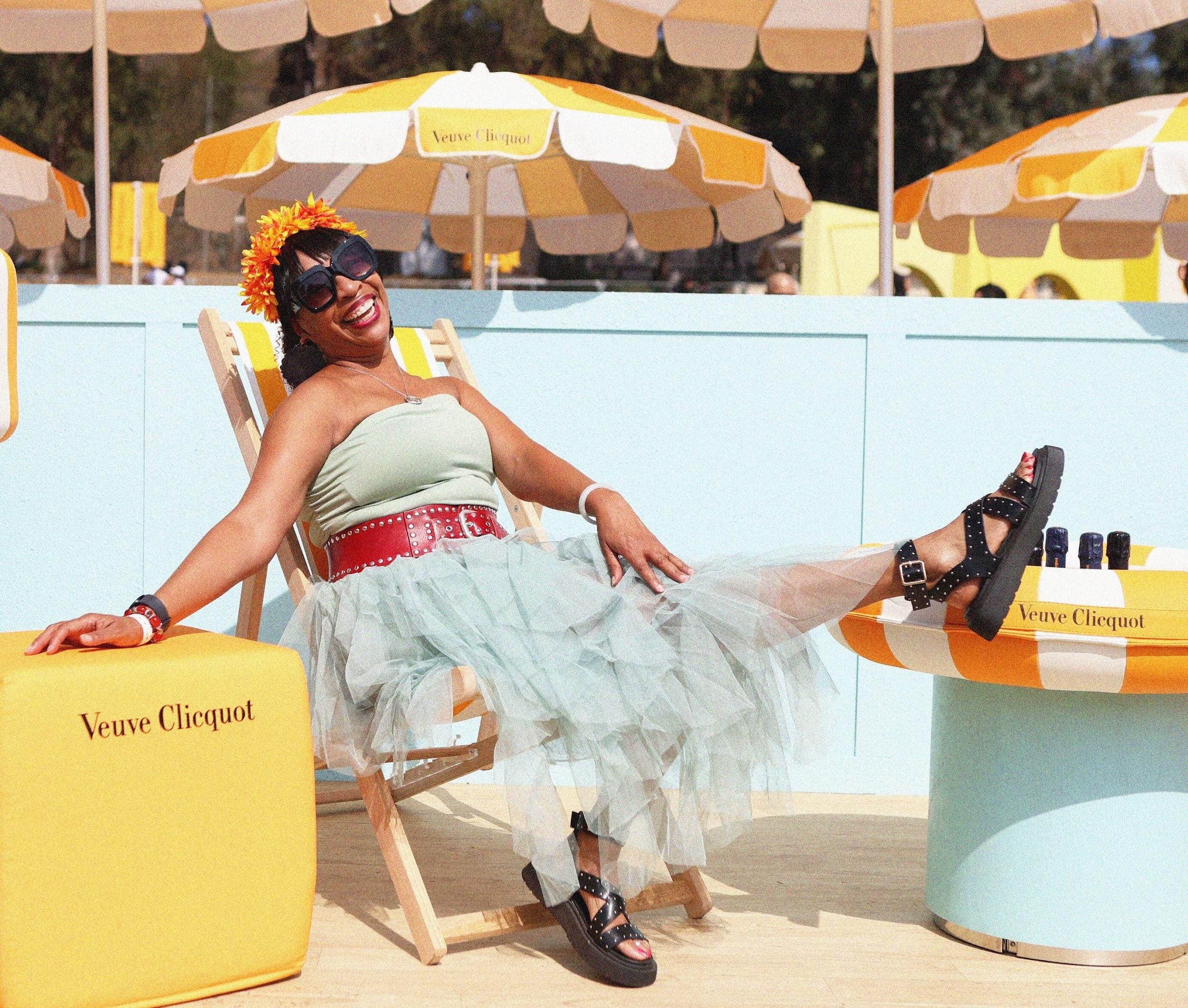 Veuve Clicquot guest by cabanas